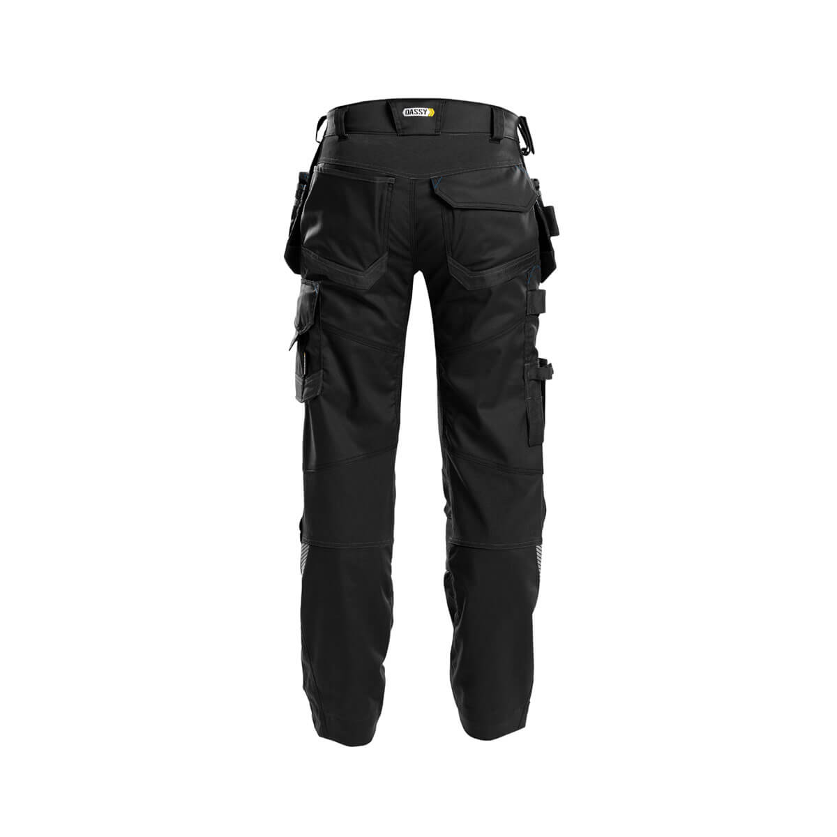 DASSY FLUX Arbeitshose mit Stretch, Holstertaschen und Kniepolstertaschen - 2