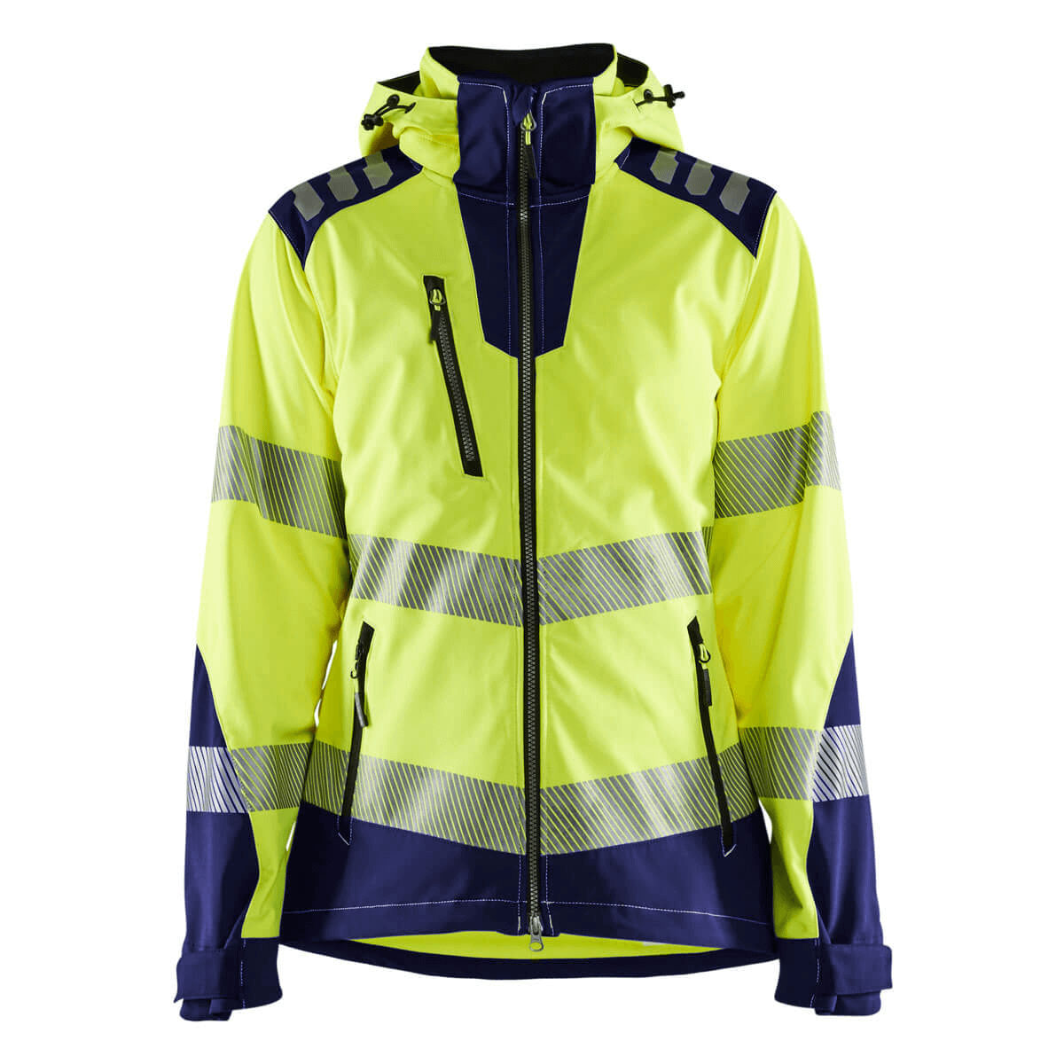 Blakläder Damen High Vis Softshell Jacke - 1