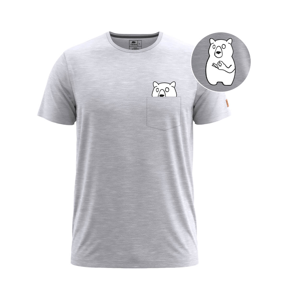 FORSBERG Halvarson T-Shirt mit Brusttasche - 1