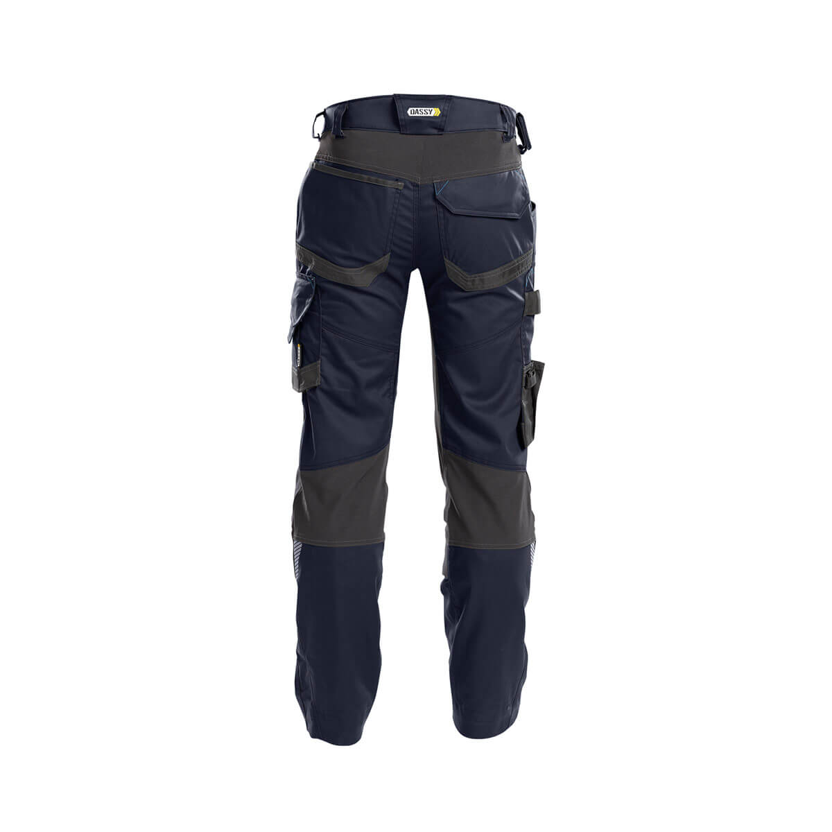 DASSY Dynax Arbeitshose mit Stretch und Kniepolstertaschen - 10