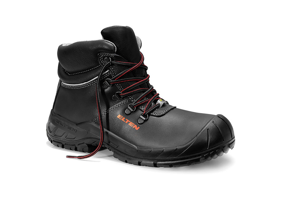 Elten RENZO XXW Mid ESD S3 Sicherheitsschnürstiefel Rindleder - 1