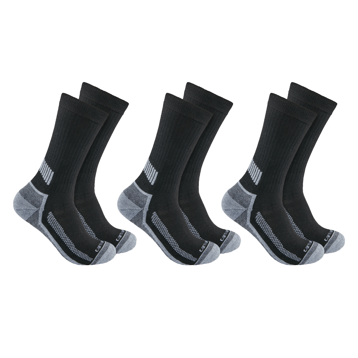 CARHARTT Force Midweight Crew Sock 3 Pack - 2