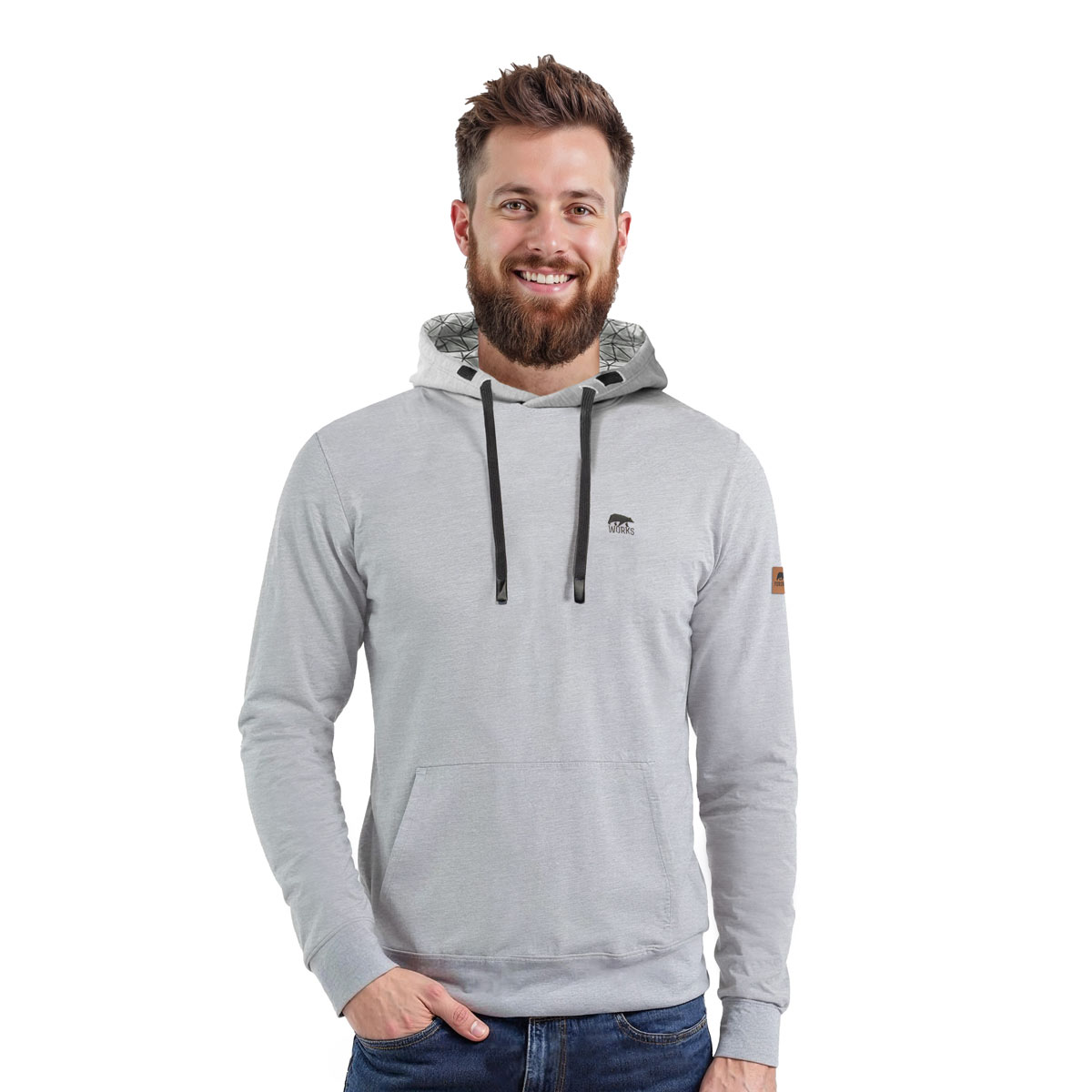 FORSBERG Hoodie mit kleinem Brustlogo - 9