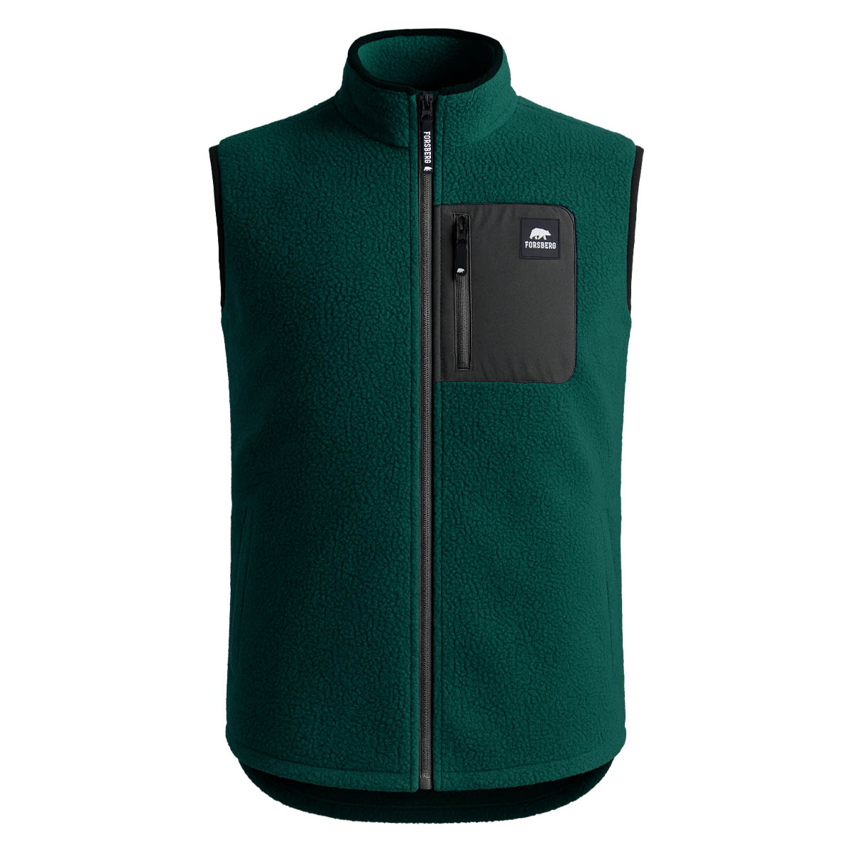 FORSBERG Webpelzweste mit Brusttasche - 4