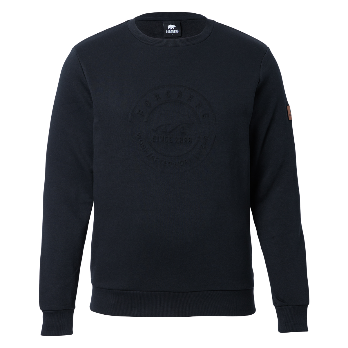 FORSBERG Sweatshirt mit 3D Logo - 1