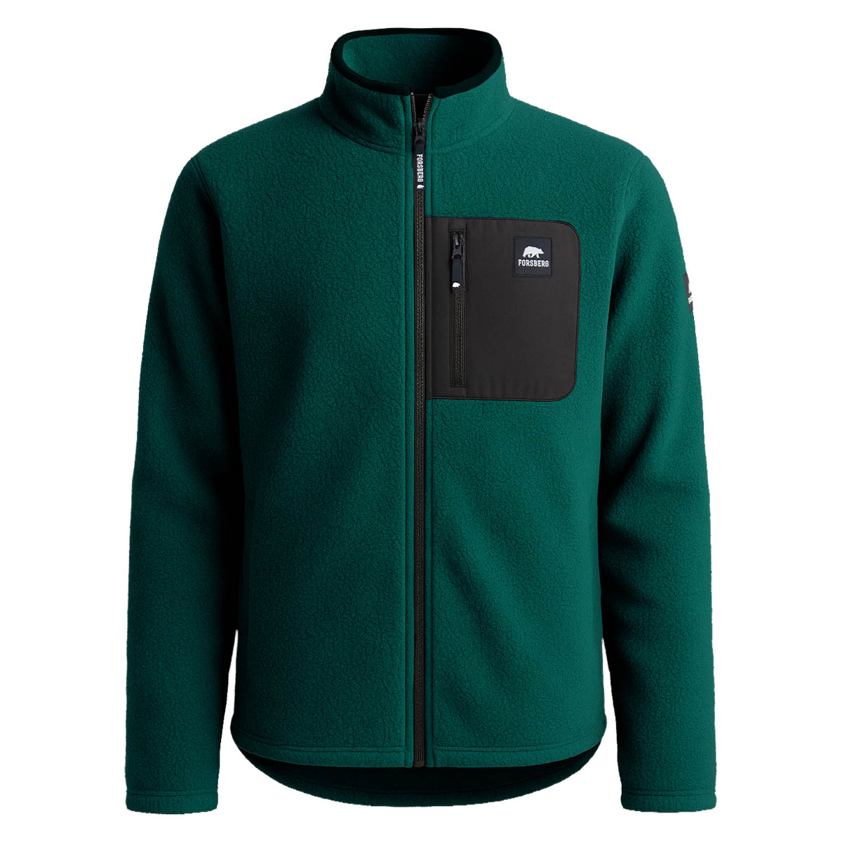 FORSBERG Webpelzjacke mit Brusttasche - 4