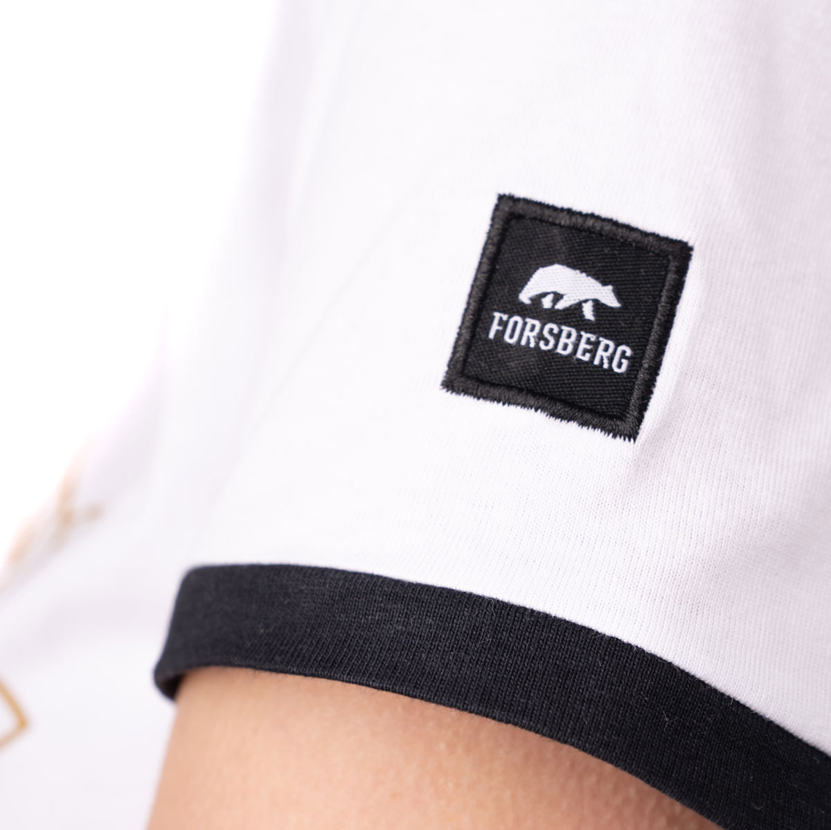 FORSBERG T-Shirt mit Brustlogo Damen - 6