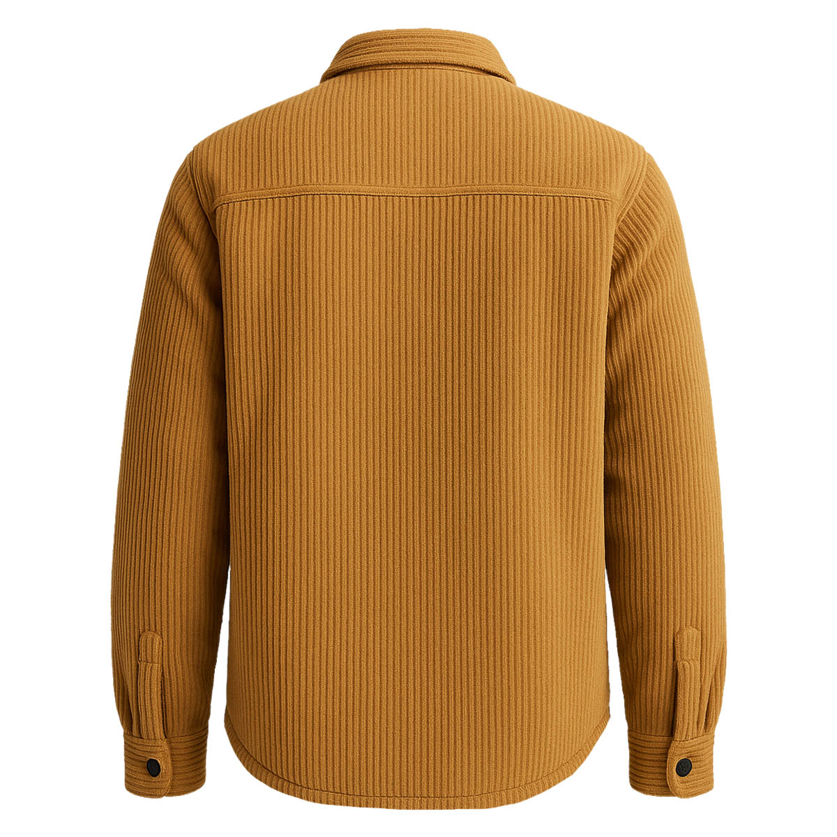 FORSBERG gefüttertes Cordhemd, linke Brusttasche mit Patch - 3