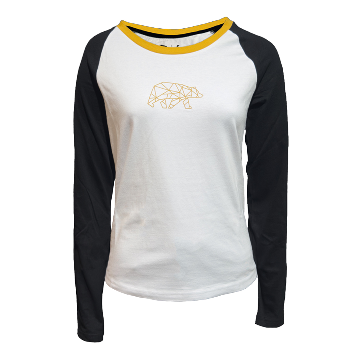 FORSBERG zweifarbiges Longsleeve mit Brustlogo Damen - 1
