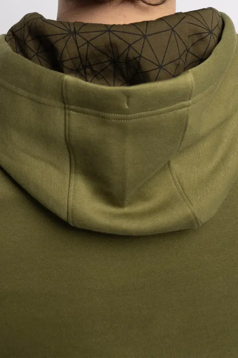 Arbeitsjacke in Grün mit reflektierenden Streifen