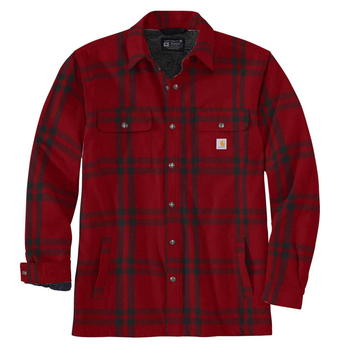 Carhartt Relaxed Fit Flannel Sherpa-Lined Shirt  - 2